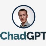 ChadGPT Logo & Pic of Chad