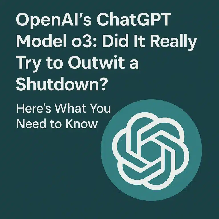 OpenAI’s ChatGPT Model o3 Did It Really Try to Outwit a Shutdown