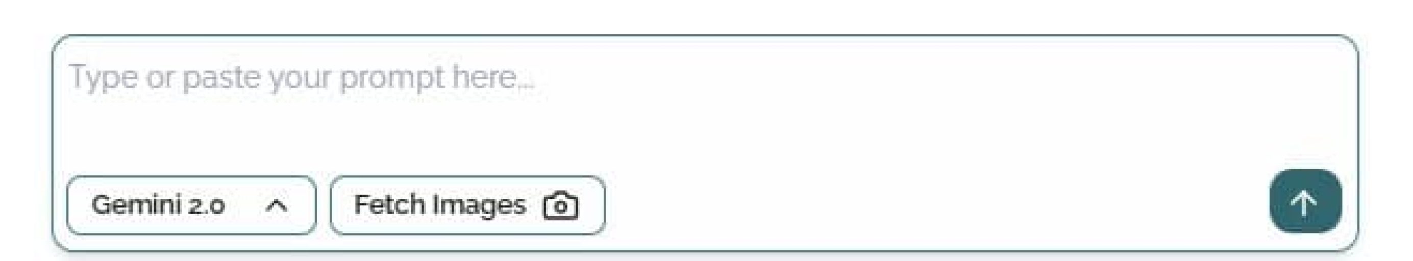 New ChadGPT chat input box.